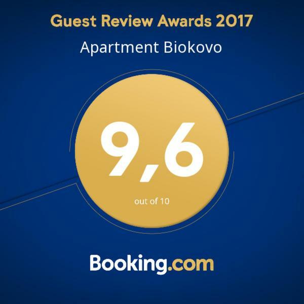 Apartment Biokovo Krvavica Bagian luar foto